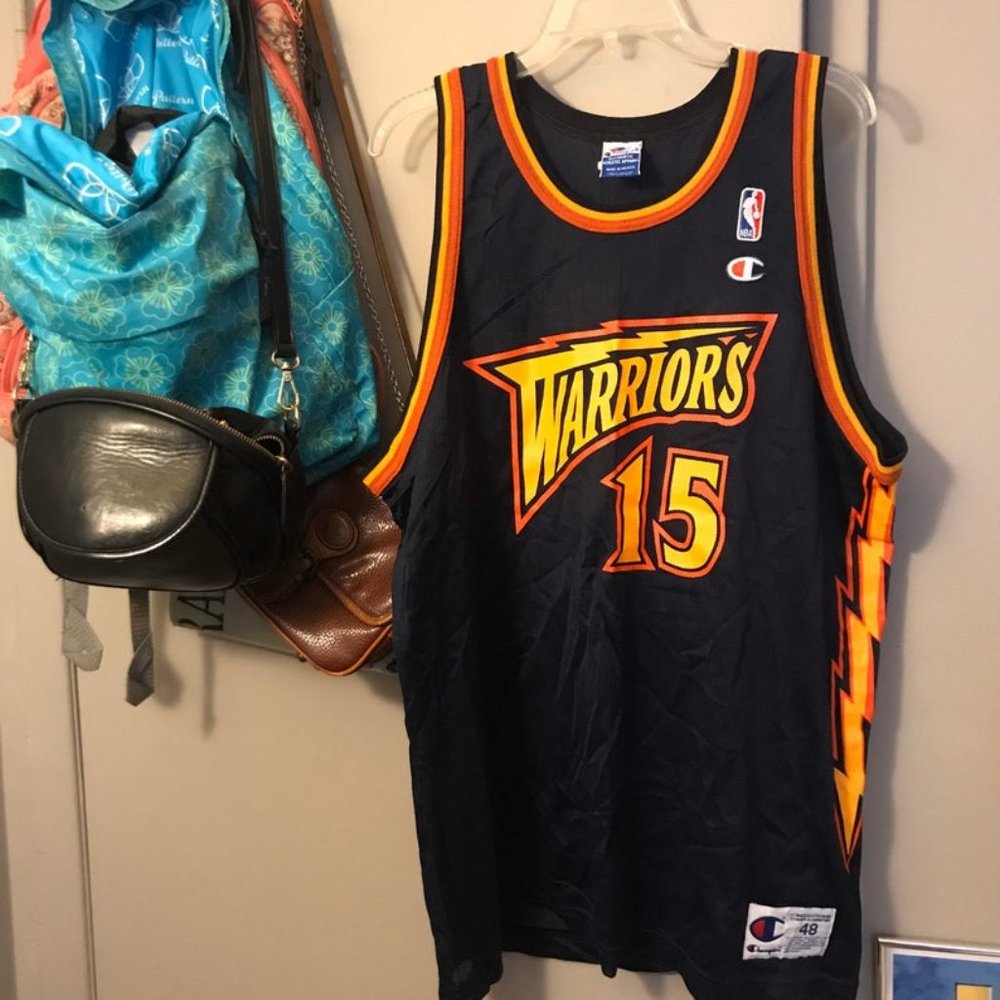 Vintage Latrell Sprewell Warriors Jersey
